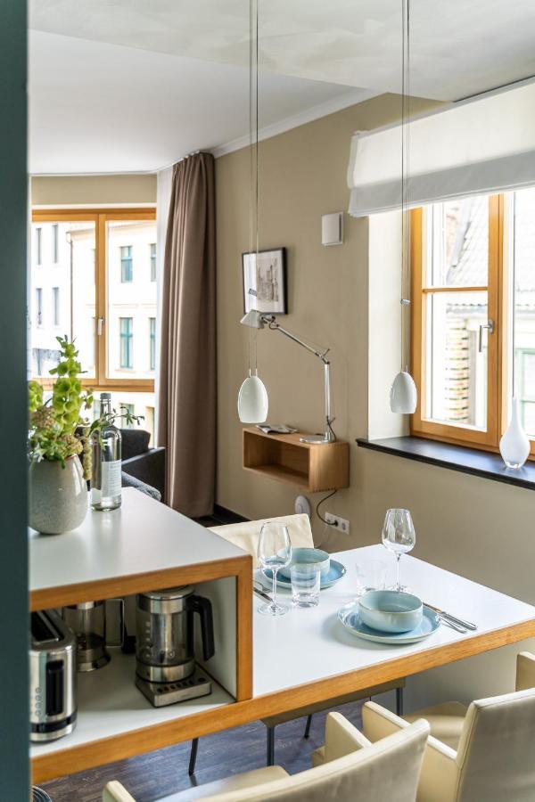 The Green Rostock Apartment Hotel ภายนอก รูปภาพ
