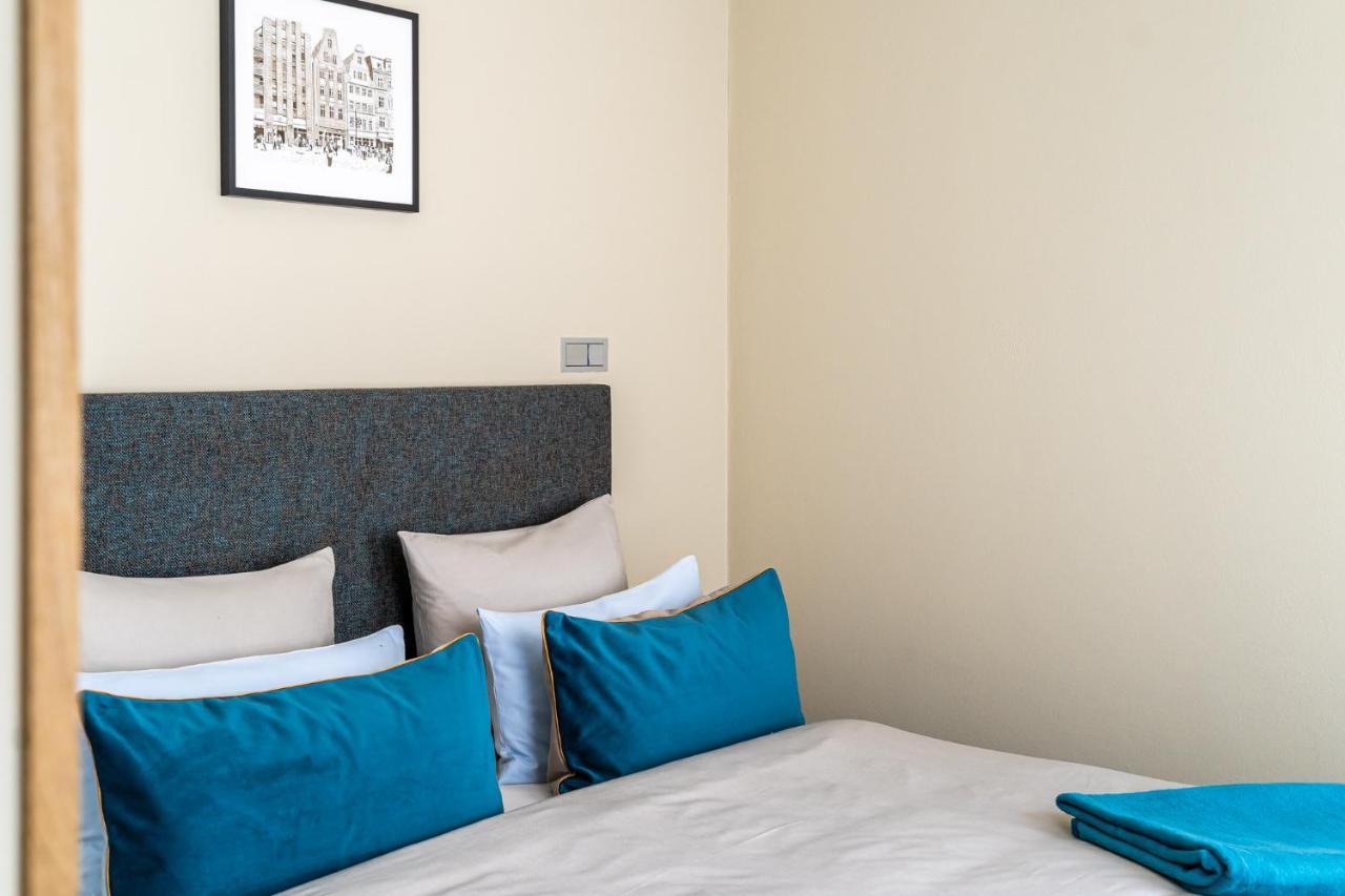 The Green Rostock Apartment Hotel ภายนอก รูปภาพ
