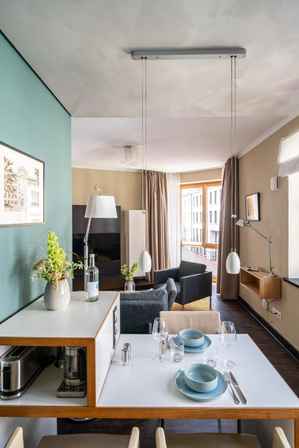 The Green Rostock Apartment Hotel ภายนอก รูปภาพ