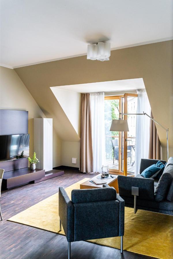 The Green Rostock Apartment Hotel ภายนอก รูปภาพ