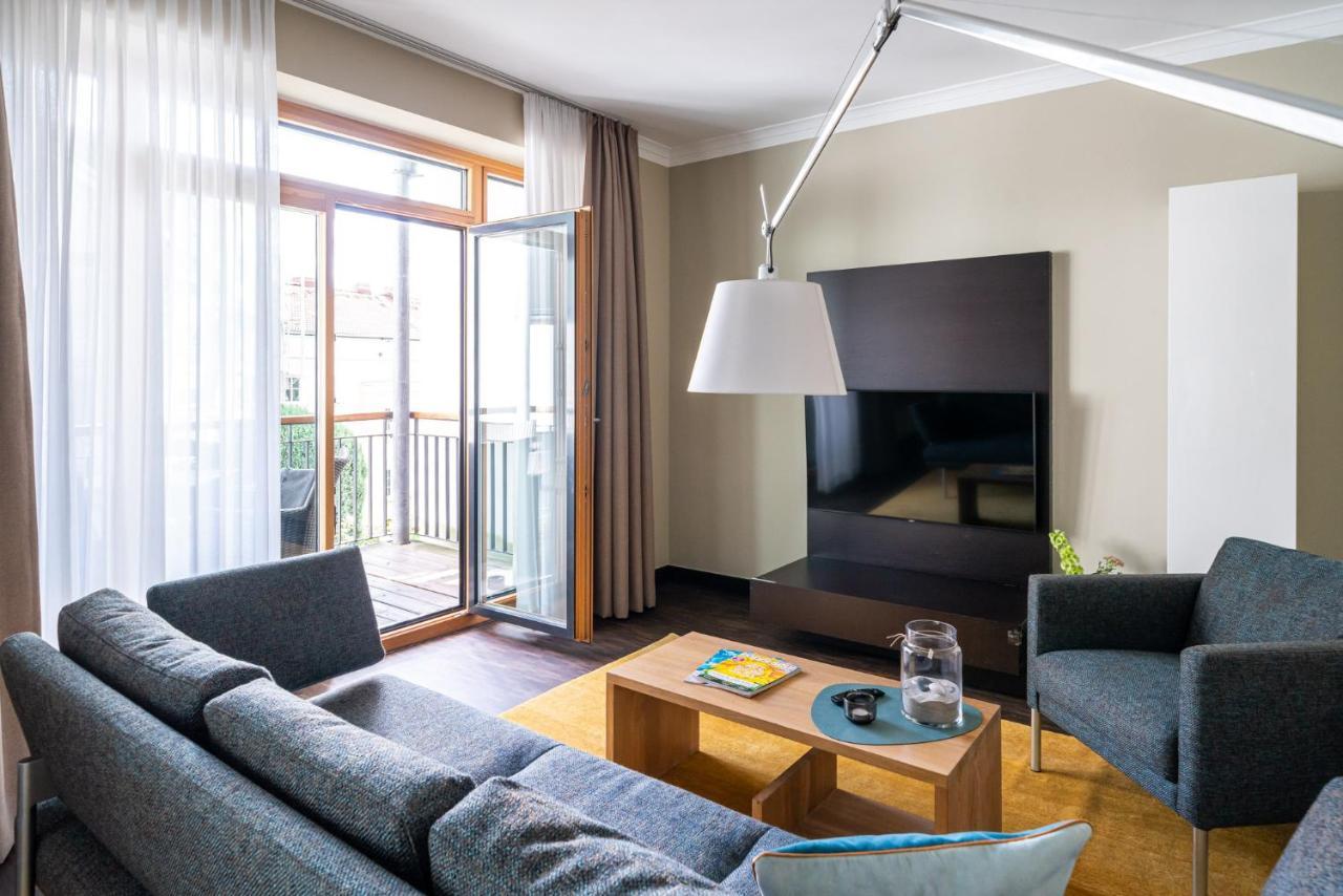 The Green Rostock Apartment Hotel ภายนอก รูปภาพ