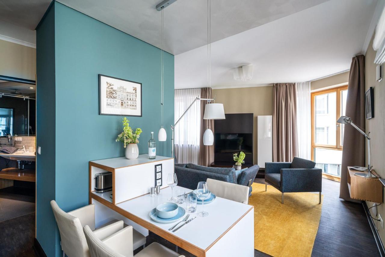 The Green Rostock Apartment Hotel ภายนอก รูปภาพ