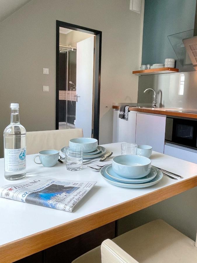 The Green Rostock Apartment Hotel ภายนอก รูปภาพ