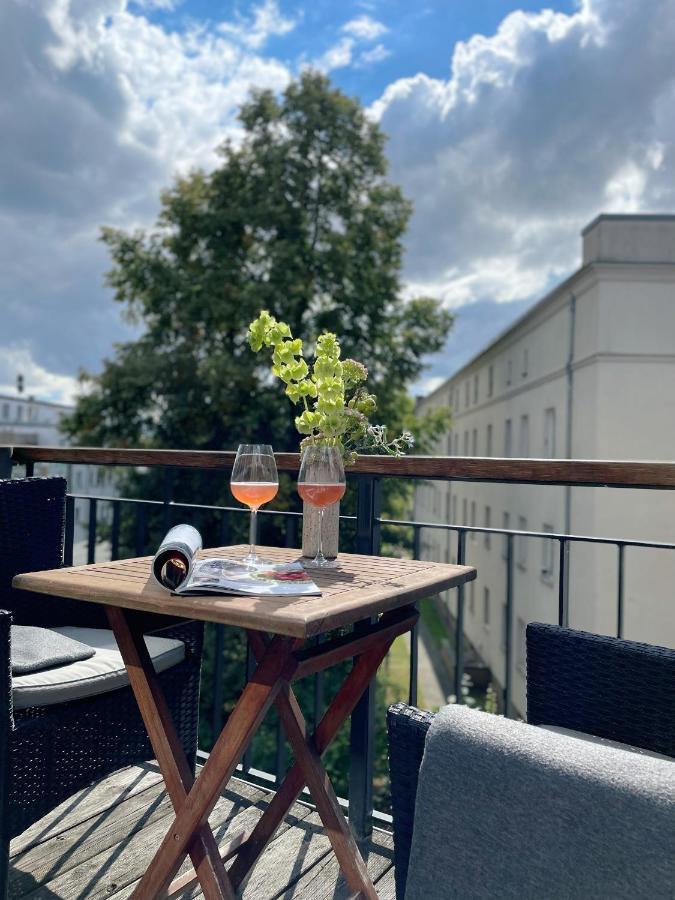 The Green Rostock Apartment Hotel ภายนอก รูปภาพ